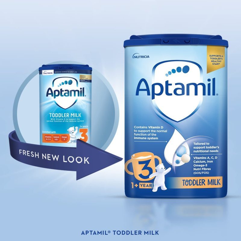 شیرخشک آپتامیل 3 انگلیسی 800 گرم Aptamil