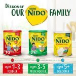 شیرخشک نیدو عسلی سبز Nido 3 الی 5 سال