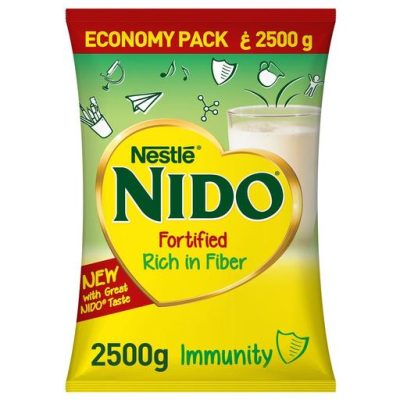 شیرخشک نیدو پاکتی 2500 گرم Nido Fortified